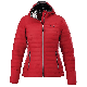 Women's Northern packable jacket red