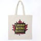 CN - Maple leaf Natural Cotton Tote 